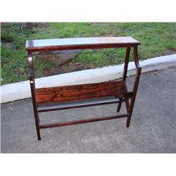 Wood Book Rack/Shelf
