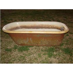 Old Slipper Bath Tub