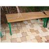 Image 1 : Heavy Cast Aluminum Bench(One Slat Missing)