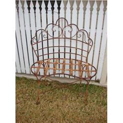 Metal Garden Bench