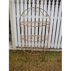 Metal Garden Shelf