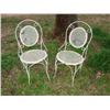 Image 1 : 2 Old Metal Chairs