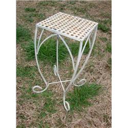 Metal Plant Table