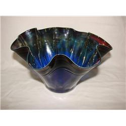 Signed Handkerchief Vase
