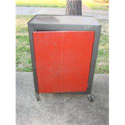 Tool Storage Cabinet w/Some Misc. Items