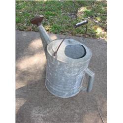 Old Metal Water Can w/Copper Spout