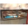 Image 2 : Tool Box FULL of Old Stuff & Stand