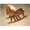 Image 1 : Child's Wooden Rocking Horse