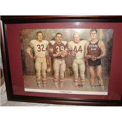 "Yesterday's Heroes" Signed Aggie Print
