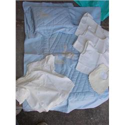 Handquilted Baby Quilt, Pillow & Clothes
