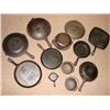 Image 1 : 12 Pcs. Cast Iron: Griswold, Wagner, Lodge