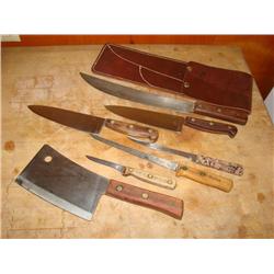 7 Knives & Case