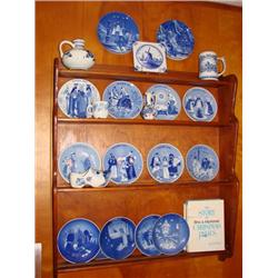 20 Blue Items: Delft, Bing & Grondahl