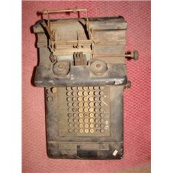 Old Adding Machine From Ledbetter Store