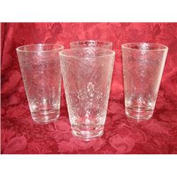 4 Plastic Glasses