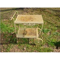 Wrought Iron Tea Cart