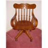 Image 1 : Oak Caster Chair