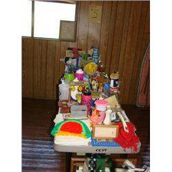 Table Lot #5 Full of "Stuff"