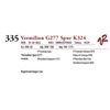 Image 1 : VERMILION G277 SPUR K324