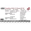 Image 1 : VERMILION H261 S CHARM K739