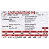 Image 1 : Cactus Mustang 193