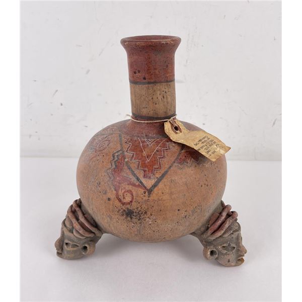 Pre Columbian Style Pottery Vase