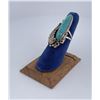Image 1 : Navajo Sterling Silver Turquoise Ring