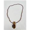 Image 2 : Ancient Alaskan Inuit Eskimo Talisman Necklace