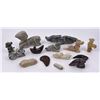 Image 1 : Collection of Jade and Stone Animals