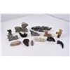 Image 8 : Collection of Jade and Stone Animals