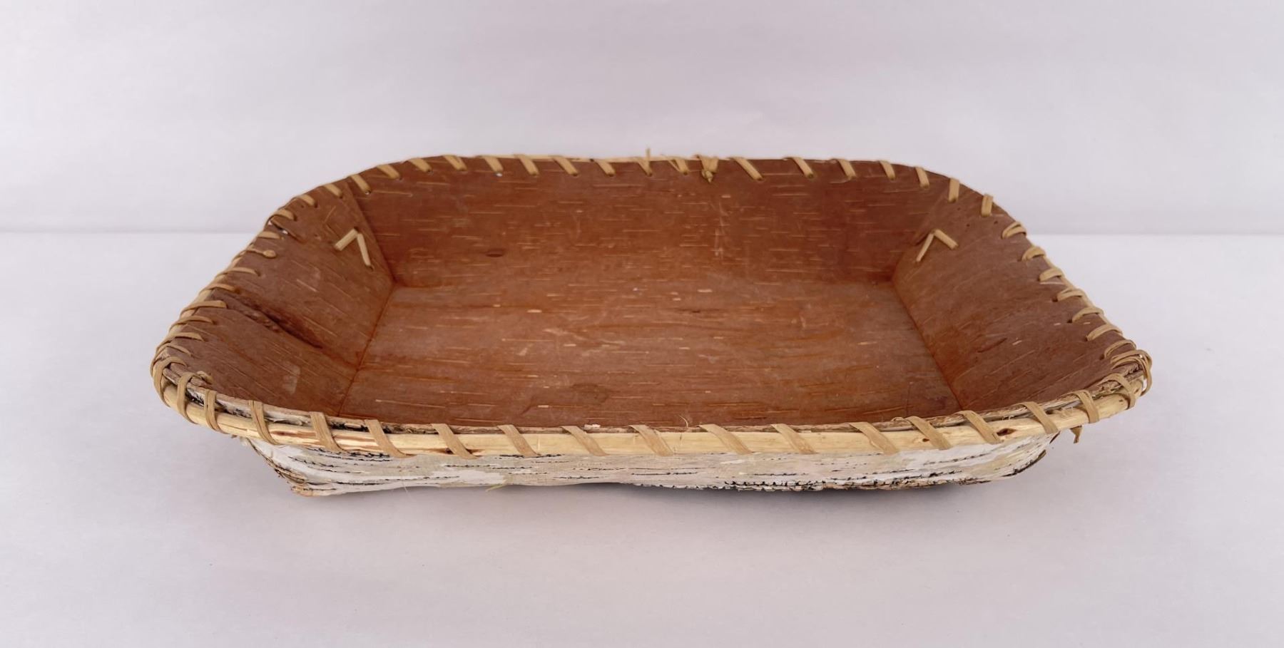 Chippewa Indian Birch Bark Rice Dish