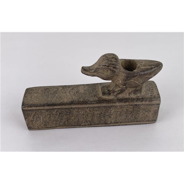Native American Indian Effigy Pipe