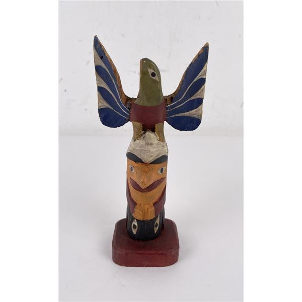 Northwest Coast Haida Indian Totem Pole