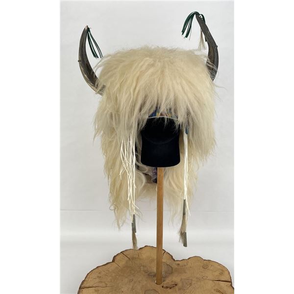 Montana Blackfeet Indian Split Horn Bonnet