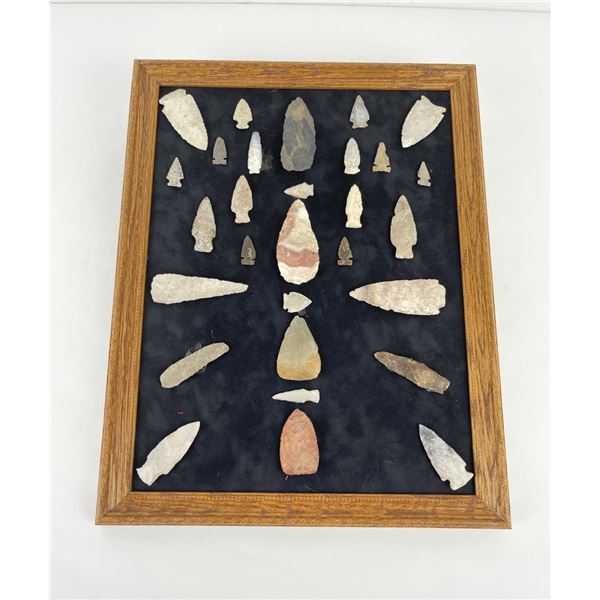 Collection of Indian Arrowheads