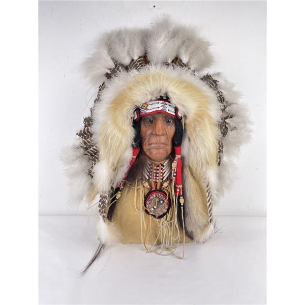Native American Indian Wall Sculpture