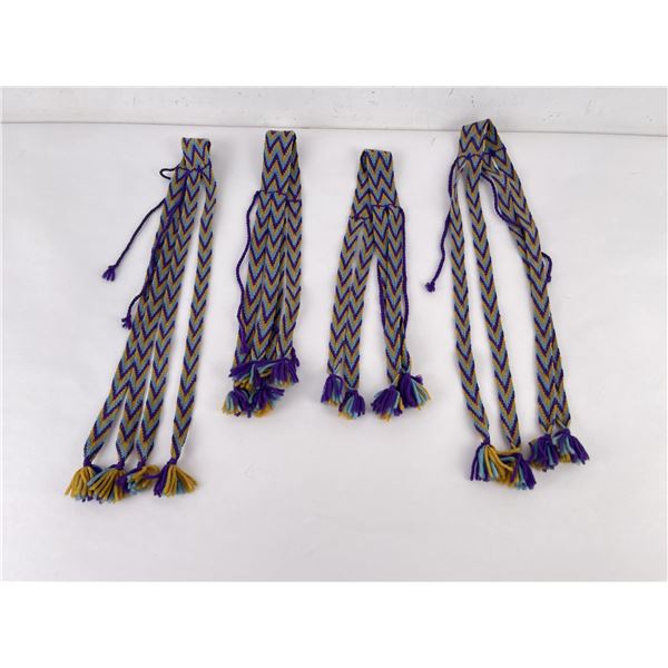 Group of Native American Indian Woven Sashes
