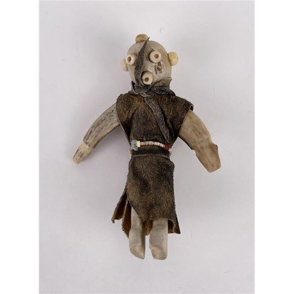 Zuni Pueblo Mudhead Katchina Antler Doll