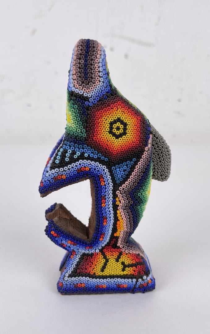 Huichol Beaded Rhino