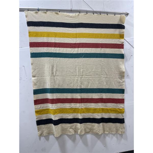 Hudsons Bay Style Wool Blanket