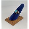 Image 1 : Navajo Sterling Silver Turquoise Ring