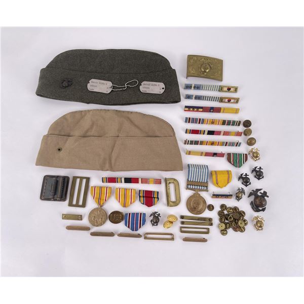 WW2 USMC Marine Corps Named Collection