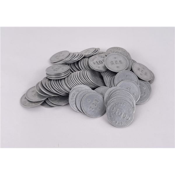 Lot of $10 Montana Maverick Trade Tokens