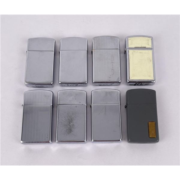 Collection of Vintage Zippo Lighters