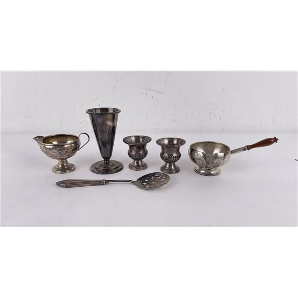 Group of Weighted Sterling Silver