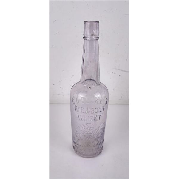 Blake's Rye Bourbon Whiskey Bottle