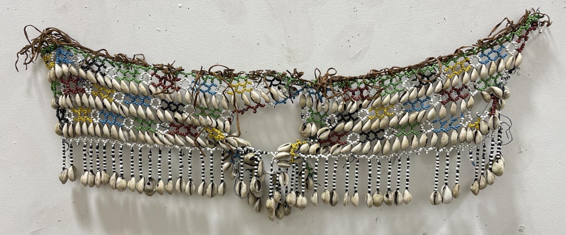 African Beaded Shell Dance Regalia