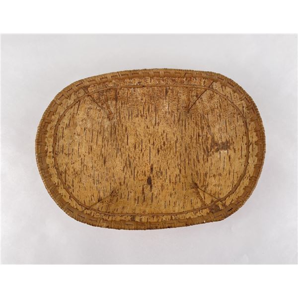 Chippewa Indian Birch Bark Rice Dish