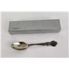 Image 1 : Sterling Silver Order of the Eastern Star Spoon
