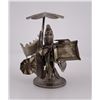 Image 3 : Bolivian Coin Silver Miniature Figurine